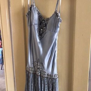 Sue Wong nocturne beaded bodice dress